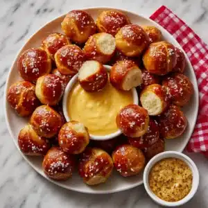 Homemade Pretzel Bites Recipe
