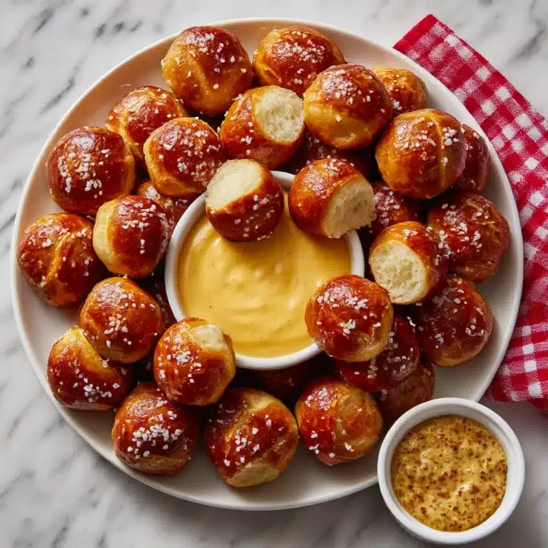 Homemade Pretzel Bites Recipe