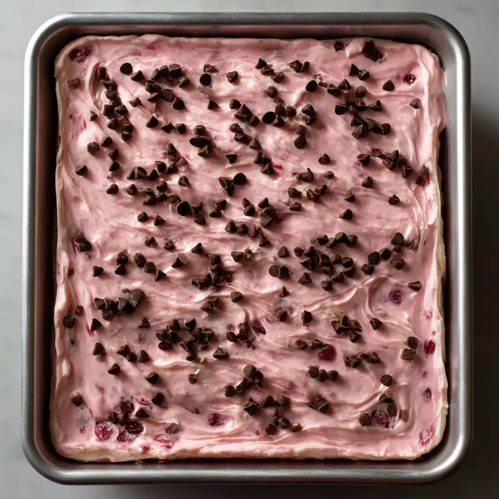 No-Bake Chocolate Cherry Bars Recipe