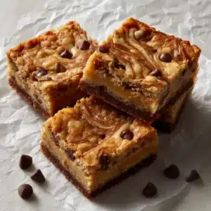 Peanut Butter Chocolate Chip Cookie Bars Recipe