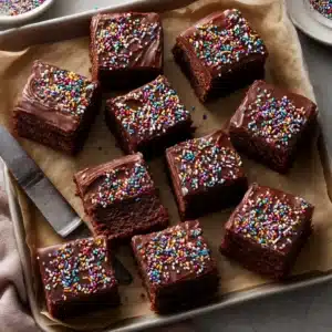 Rainbow Chip Brownies Recipe