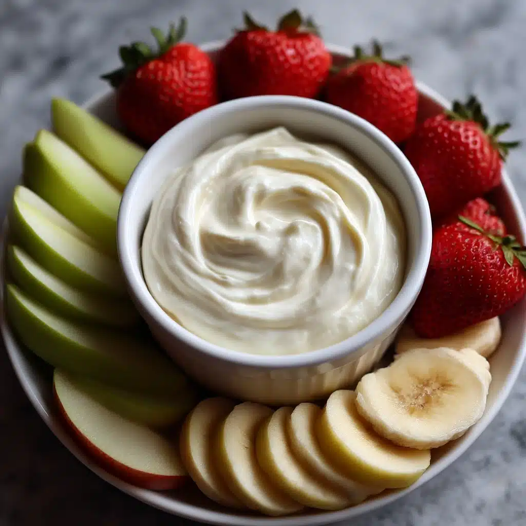 Easy Fruit Dip Recipe