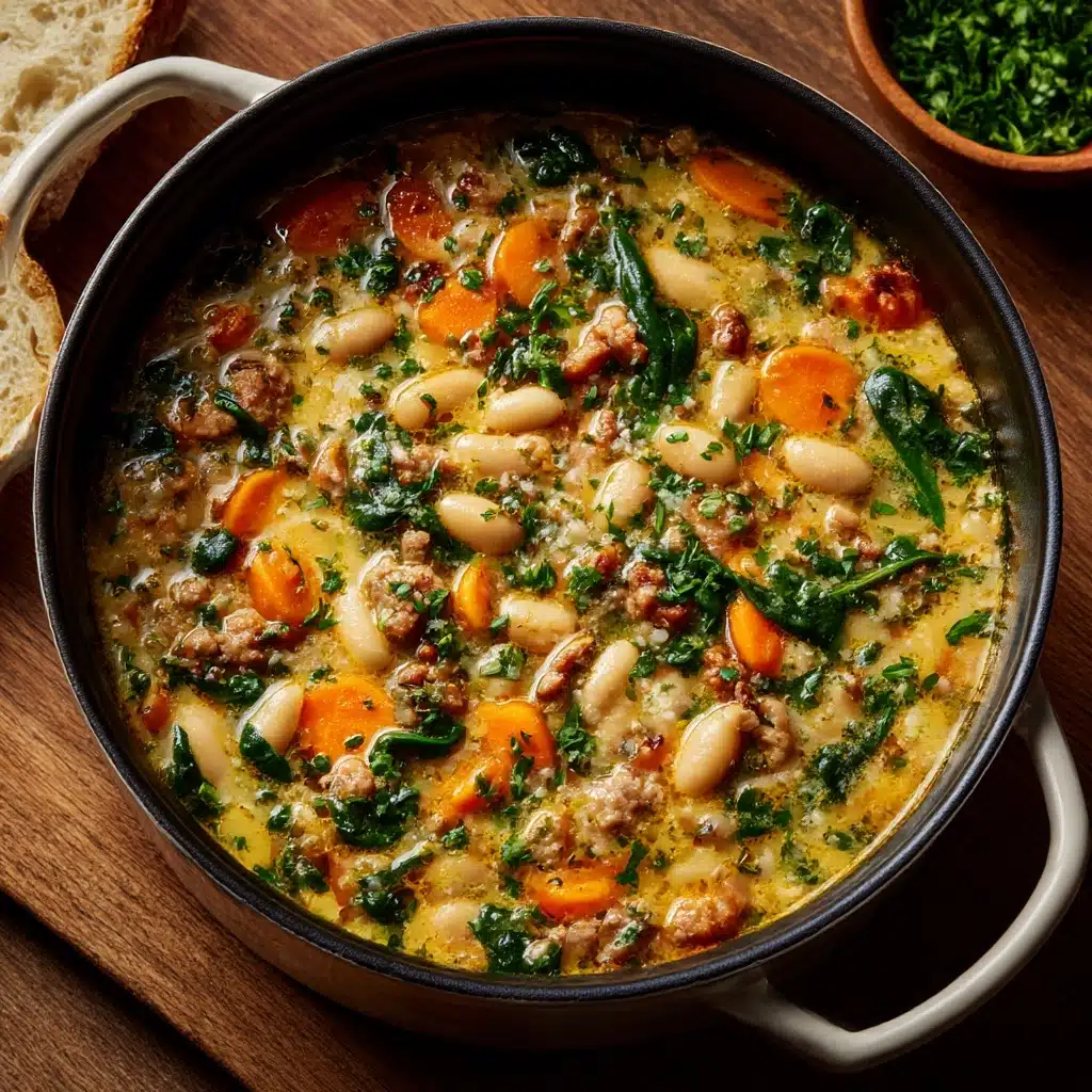 Tuscan White Bean Soup Recipe