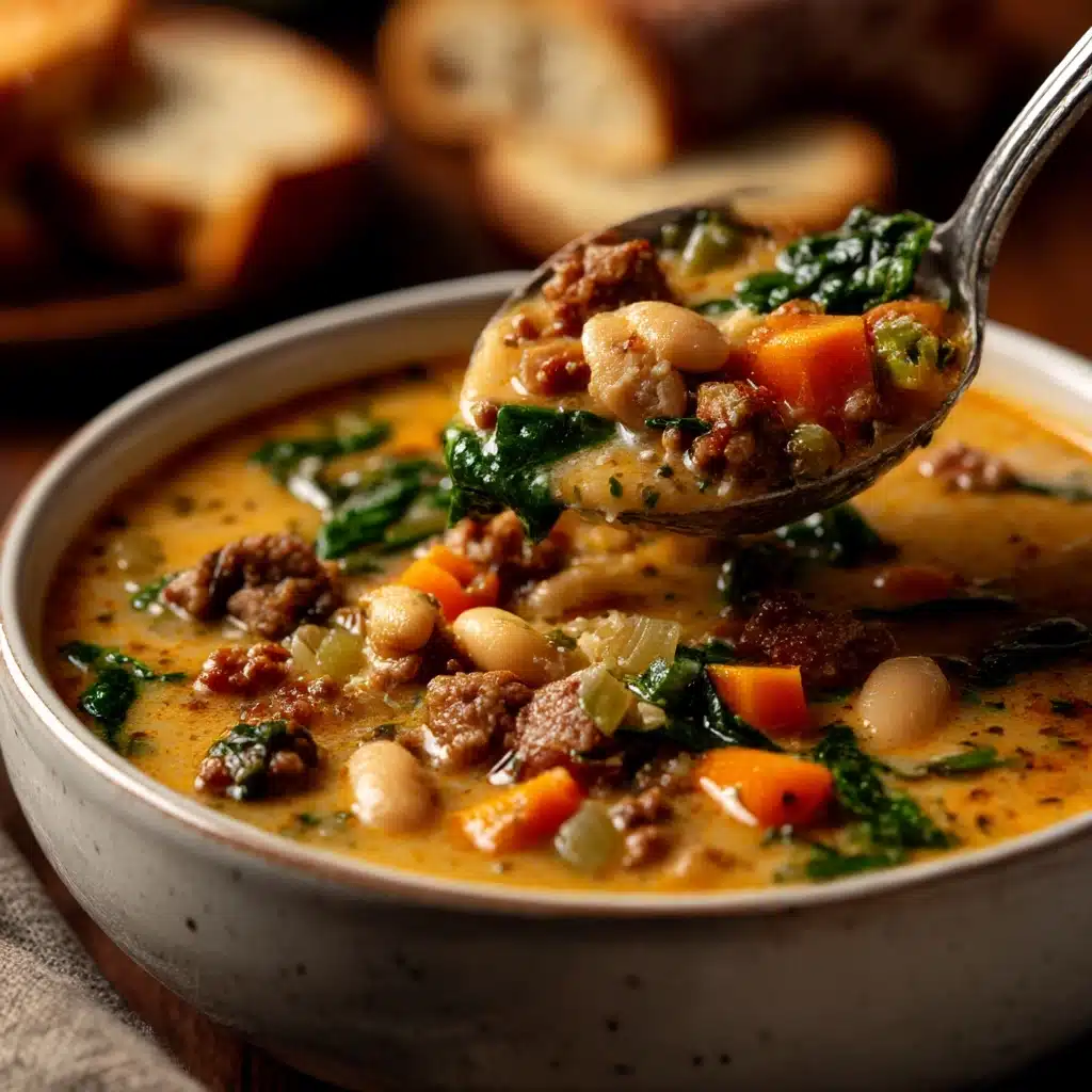 Tuscan White Bean Soup Recipe - Recipe Image