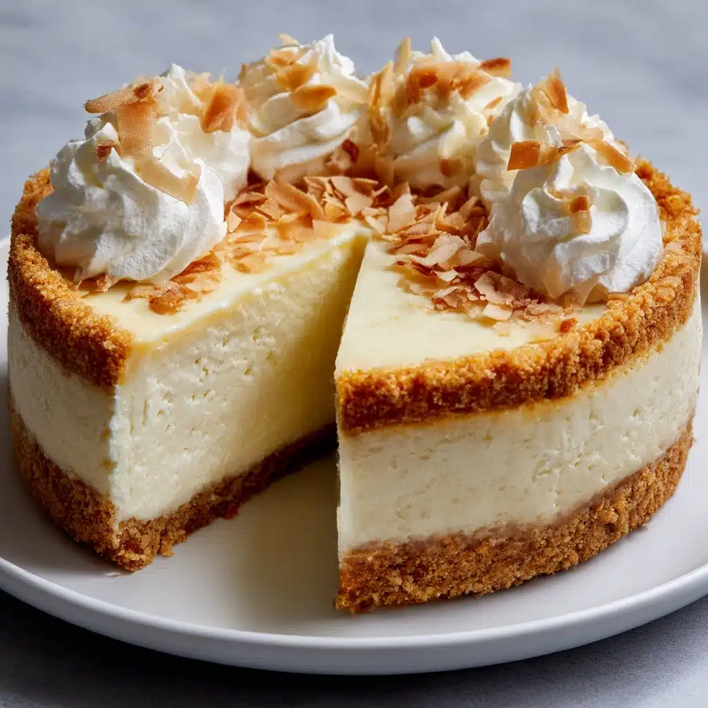 Coconut Cheesecake Recipe - Recipe Image