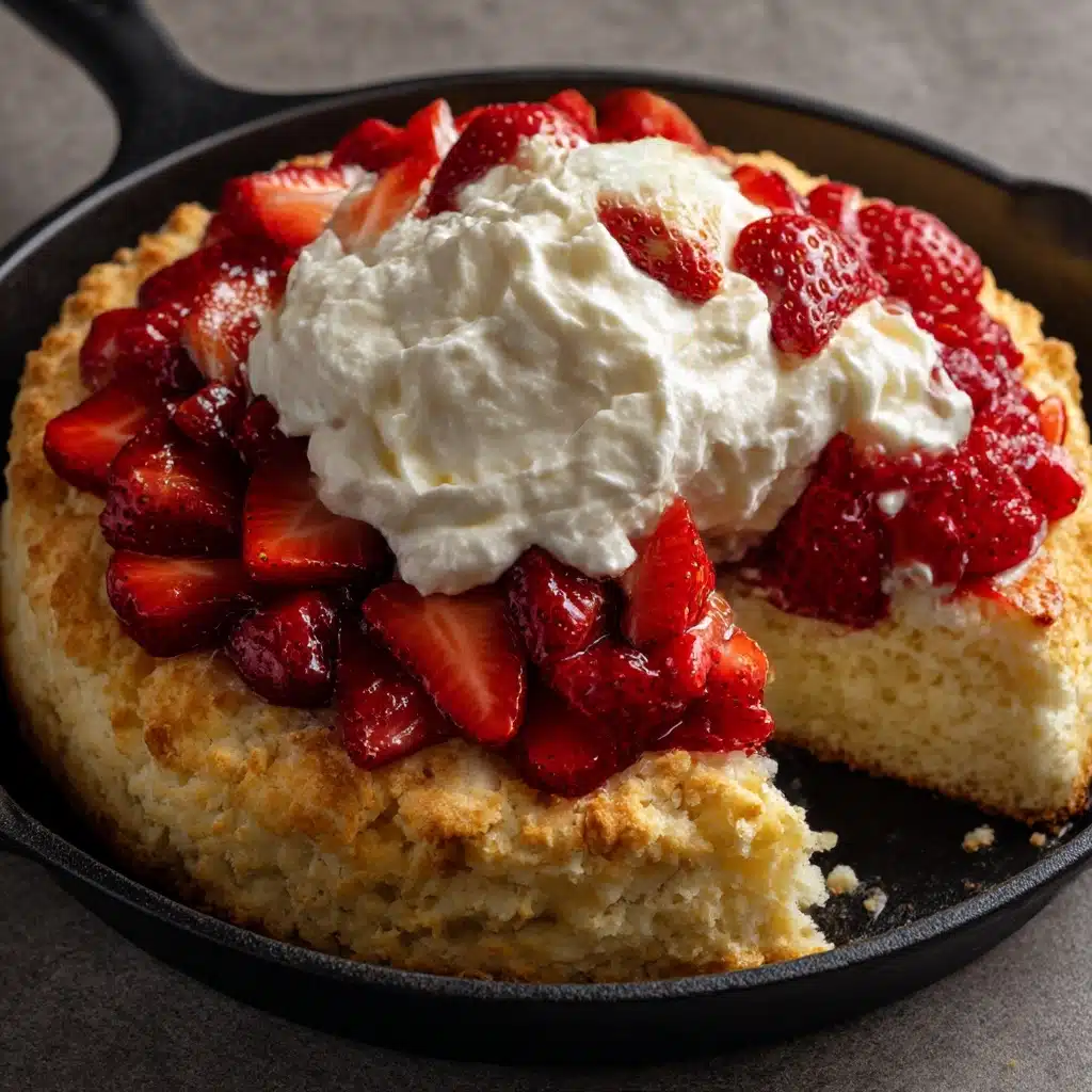 Skillet Strawberry Shortcake Recipe - Recipe Image