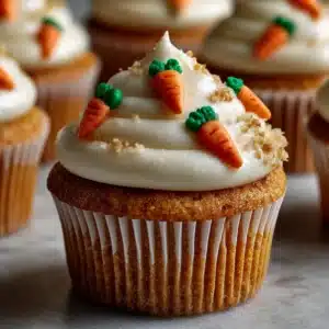 Carrot Cake Cupcakes Recipe