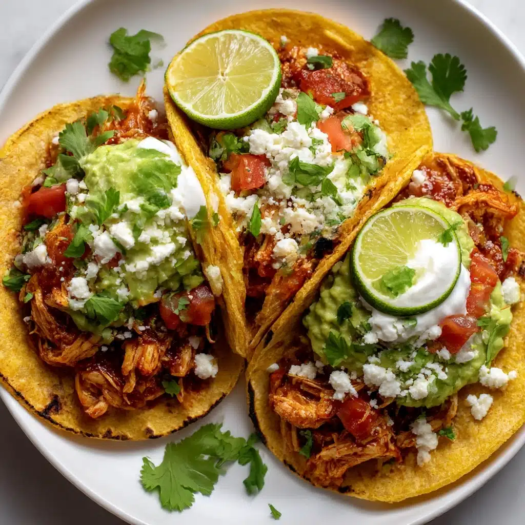 Crock Pot Chicken Tacos Recipe - Recipe Image