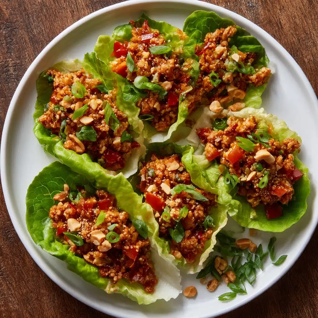 Asian Chicken Lettuce Wraps Recipe - Recipe Image