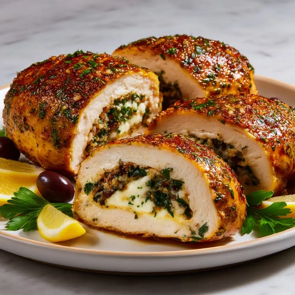 Feta Stuffed Chicken Breasts Recipe
