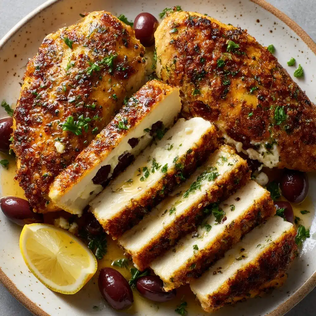Feta Stuffed Chicken Breasts Recipe - Recipe Image