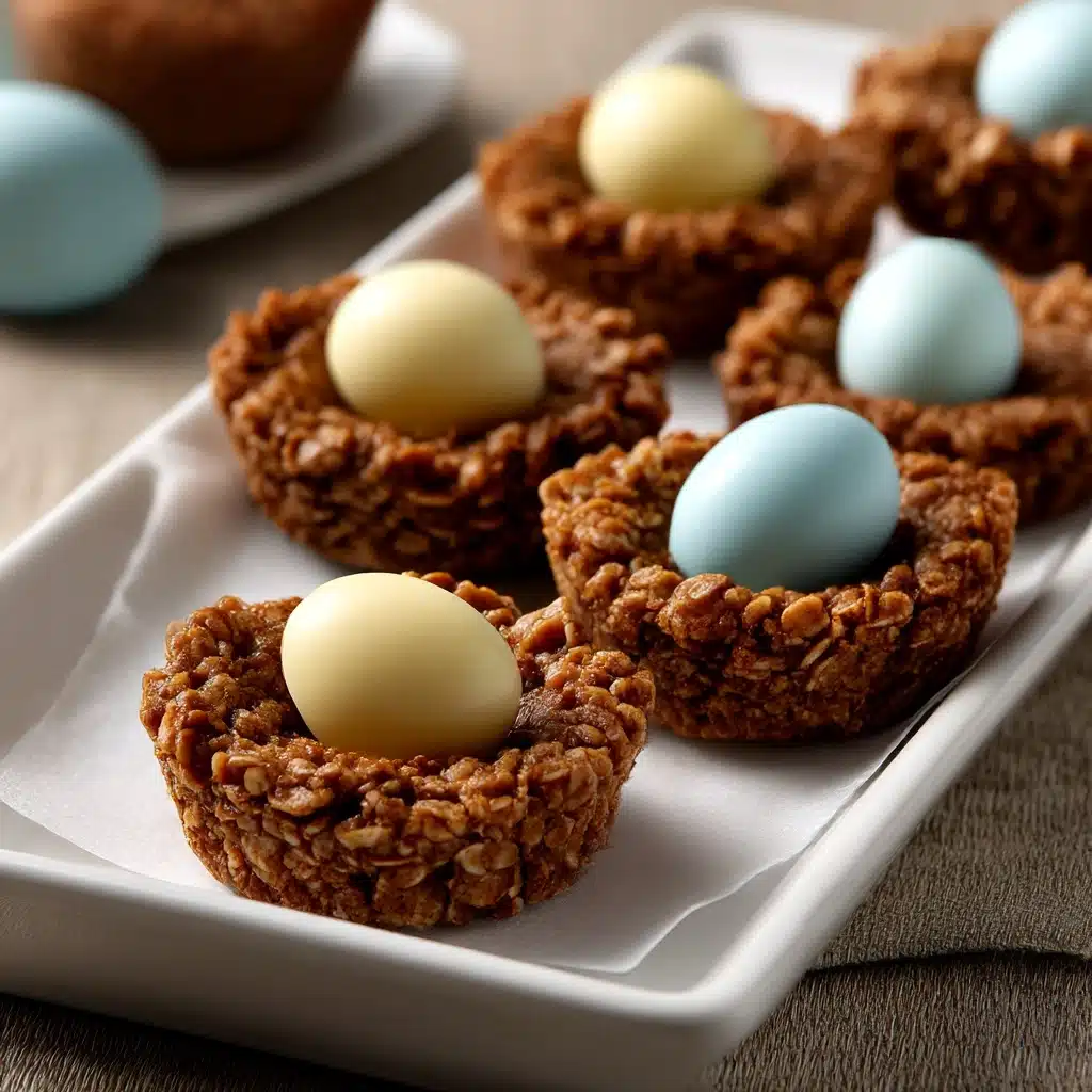 Healthy Easter Nest Cookies Recipe