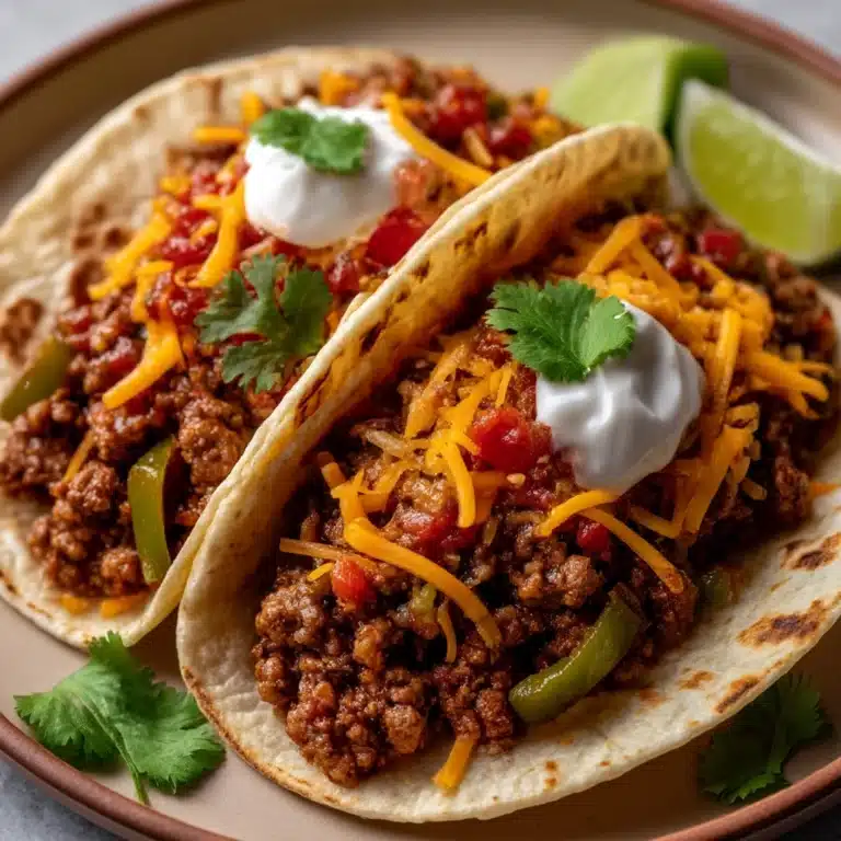 Ground Turkey Tacos Recipe