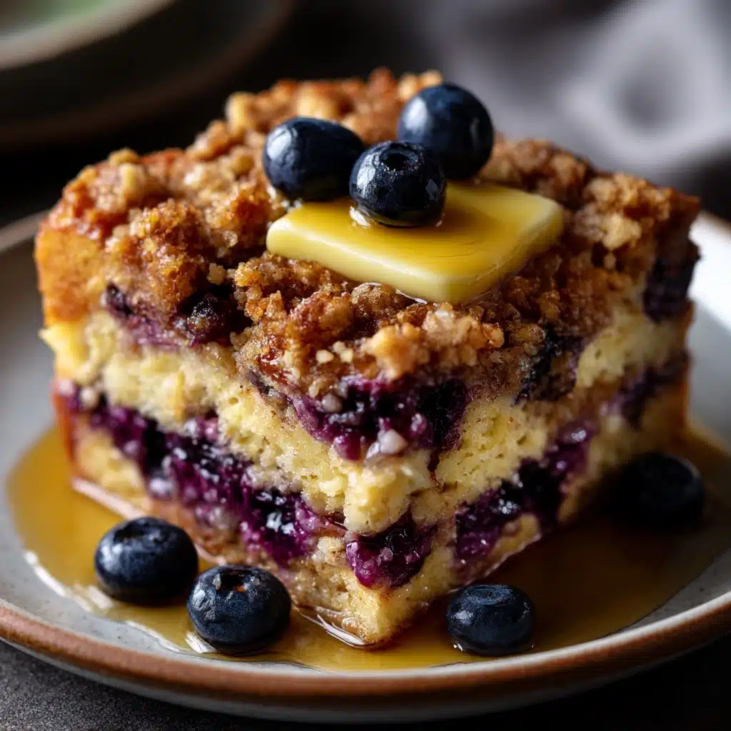 Blueberry French Toast Casserole Recipe - Recipe Image