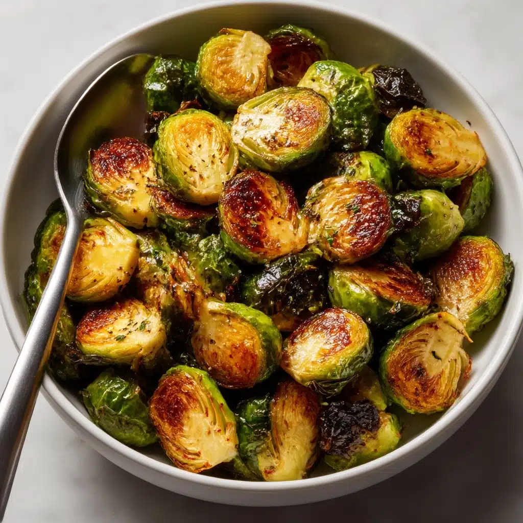 Miso Roasted Brussels Sprouts Recipe - Recipe Image