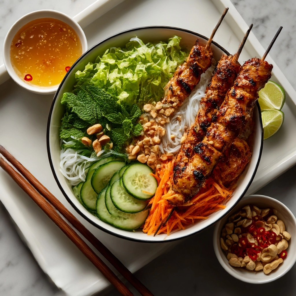 Vietnamese Chicken Noodle Bowls Recipe - Recipe Image