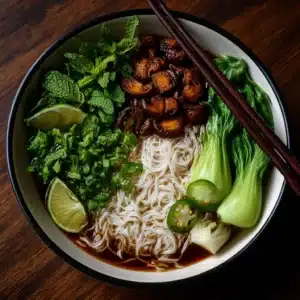 Vegan Pho (Vietnamese Noodle Soup) Recipe