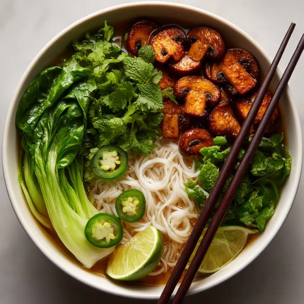 Vegan Pho (Vietnamese Noodle Soup) Recipe - Recipe Image