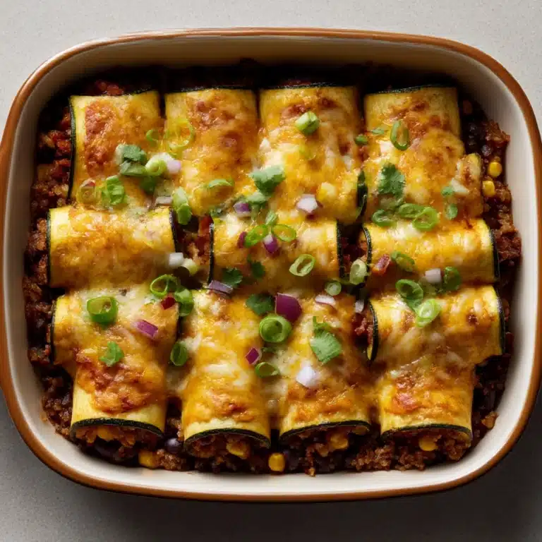 Zucchini Enchilada Casserole Recipe