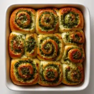Cheesy Pesto Rolls Recipe