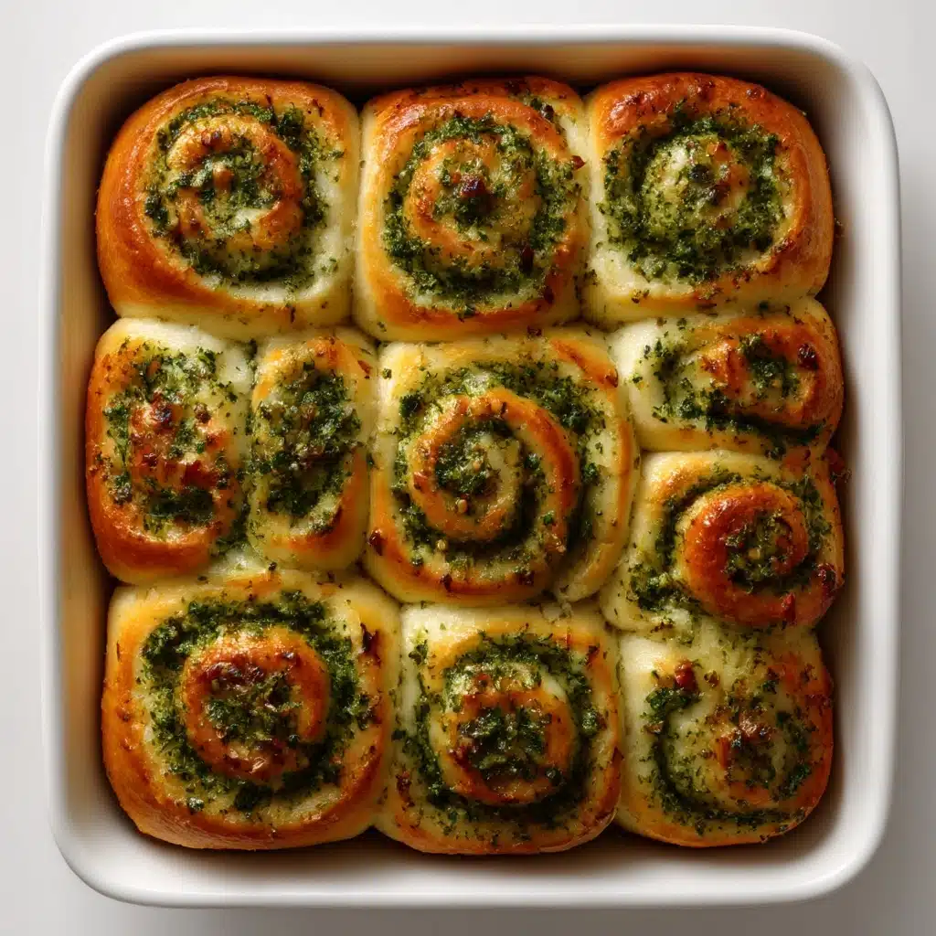 Cheesy Pesto Rolls Recipe