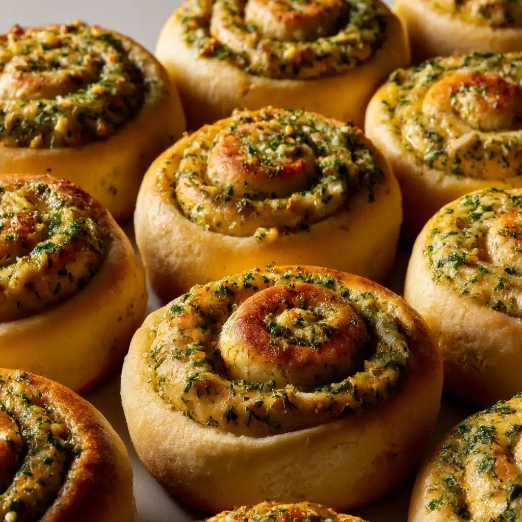 Cheesy Pesto Rolls Recipe - Recipe Image