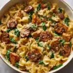 Creamy Tuna Mushroom Pasta Recipe
