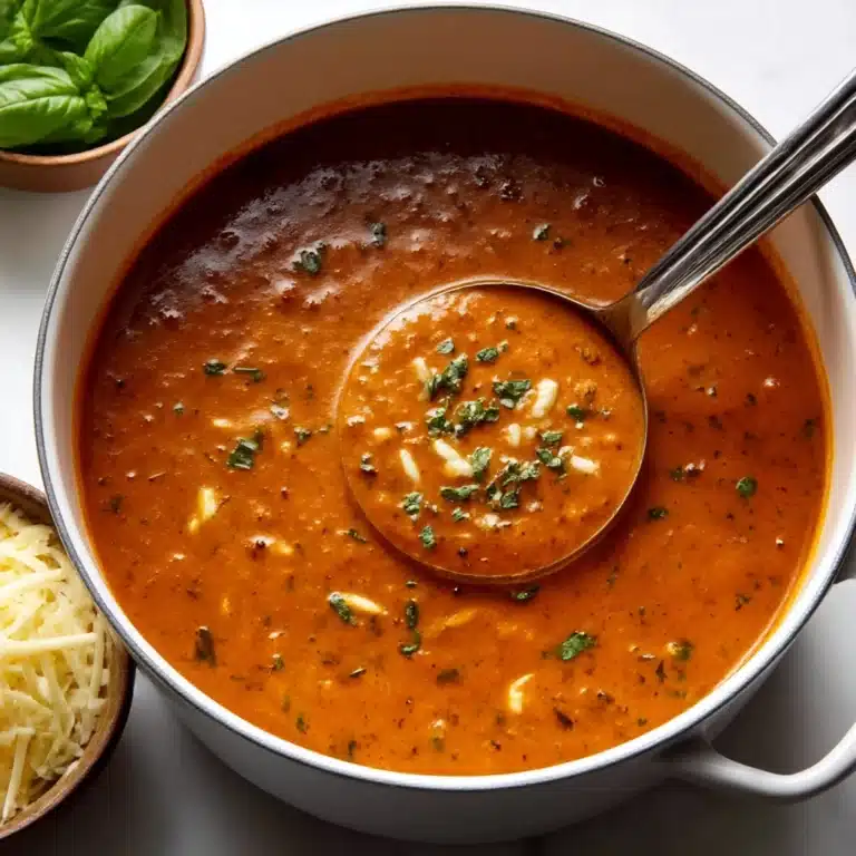 Tomato Feta Soup Recipe