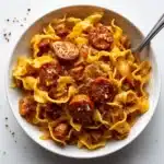 Kielbasa and Cabbage Noodles Recipe