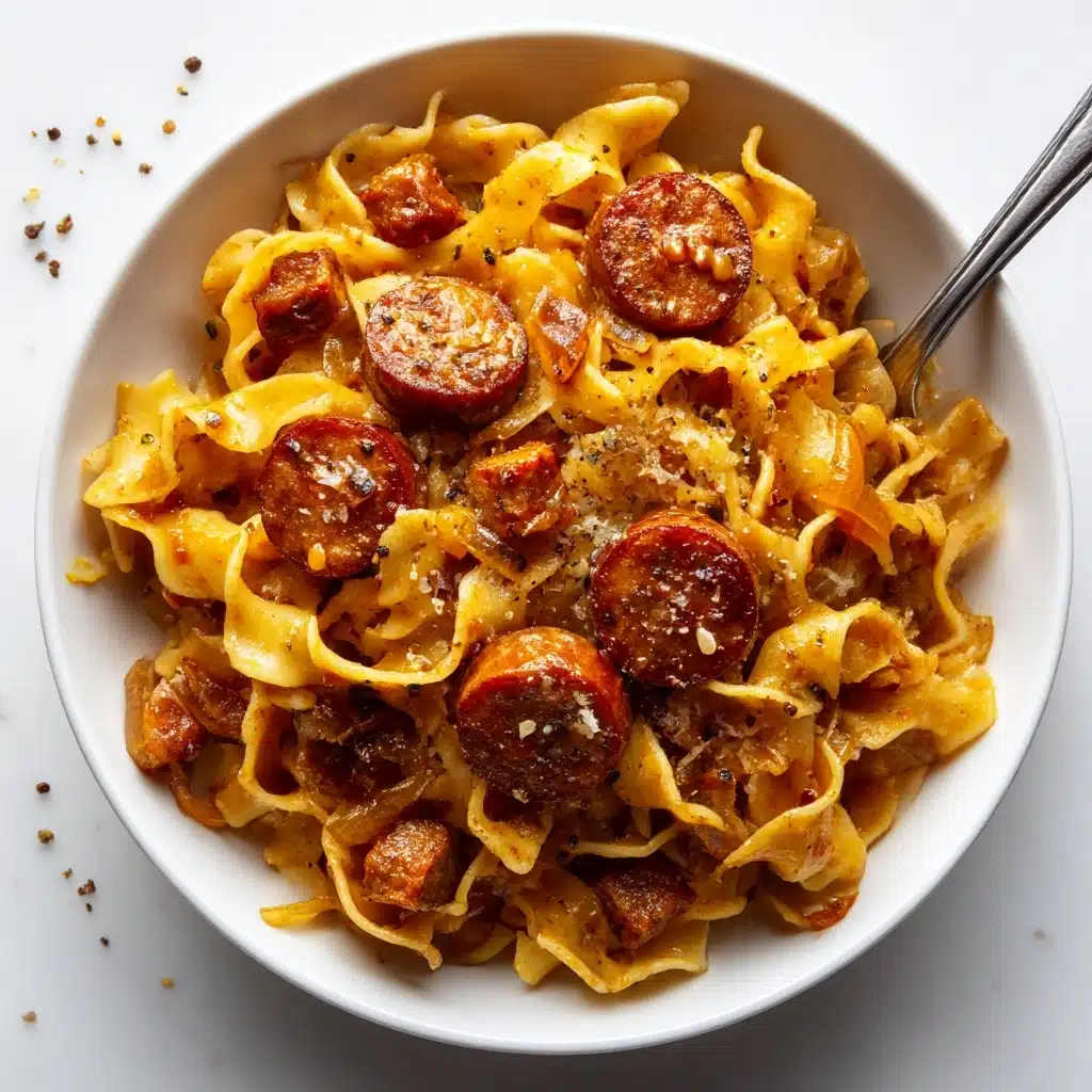 Kielbasa and Cabbage Noodles Recipe