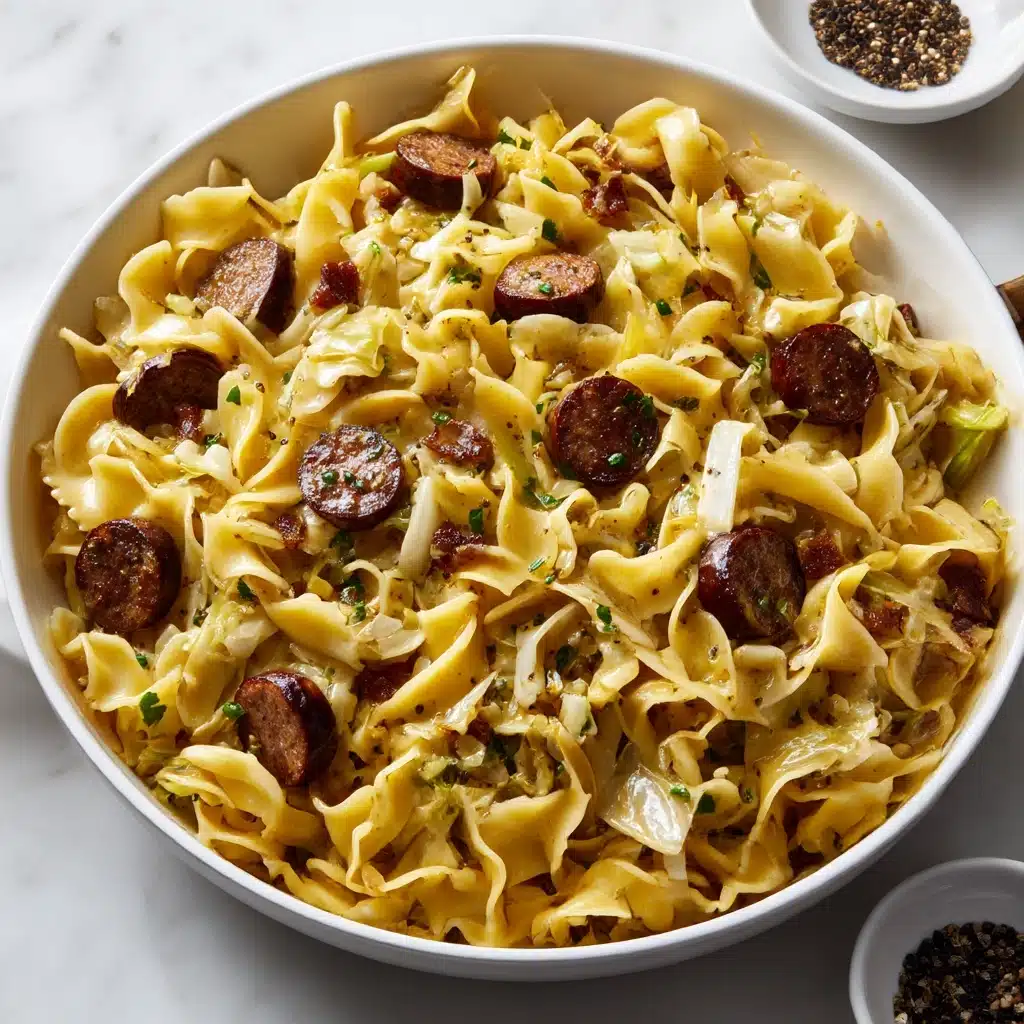 Kielbasa and Cabbage Noodles Recipe - Recipe Image