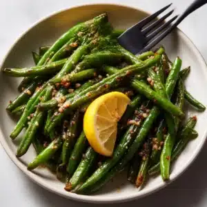 Garlic Green Beans Recipe