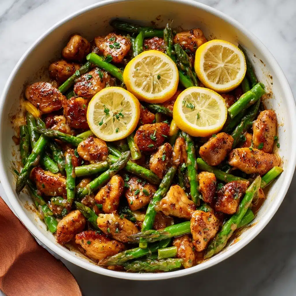 Lemon Pepper Chicken and Asparagus Recipe