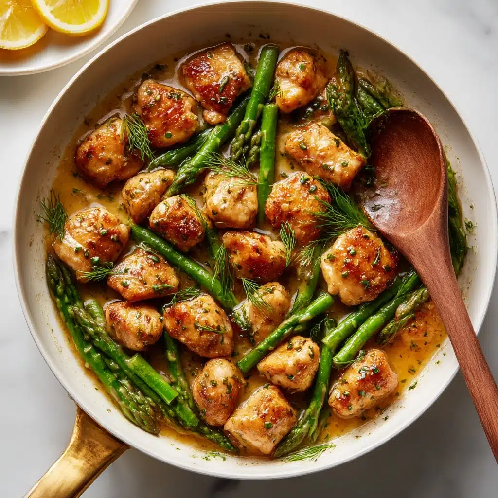 Lemon Pepper Chicken and Asparagus Recipe - Recipe Image