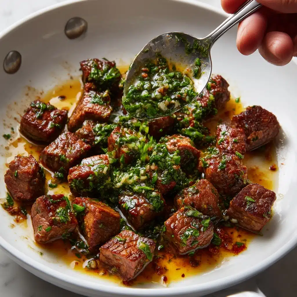 Chimichurri Steak Bites Recipe - Recipe Image