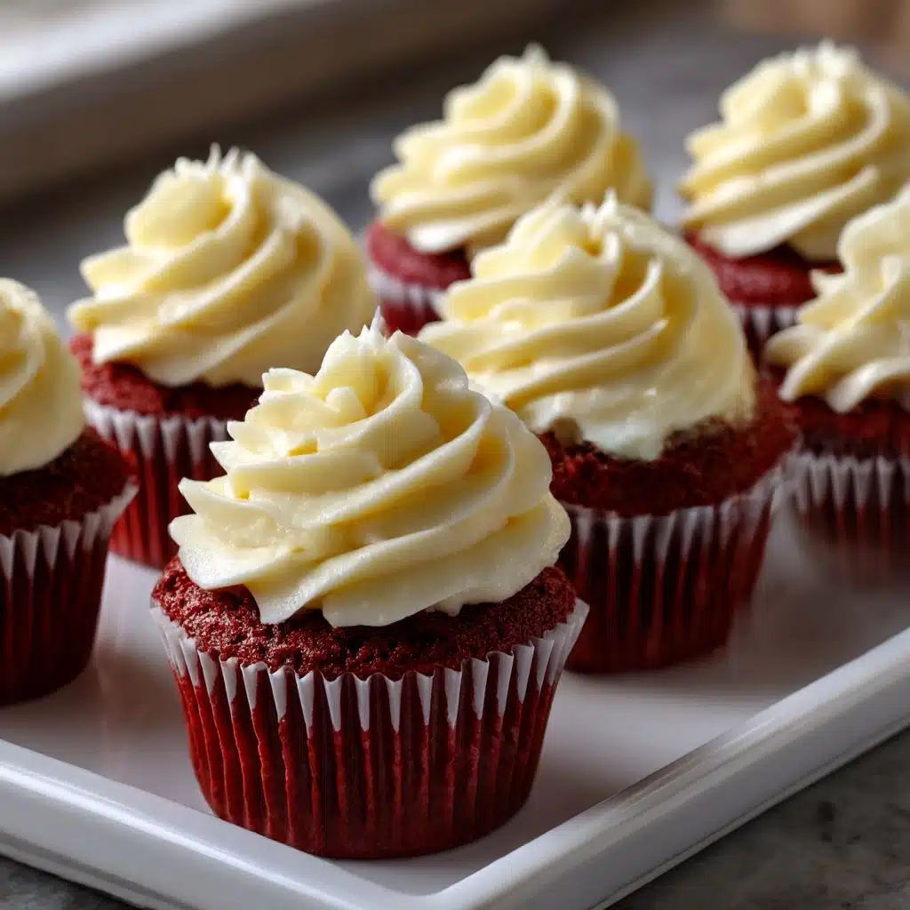 Red Velvet Cupcakes with Cream Cheese Frosting Recipe
