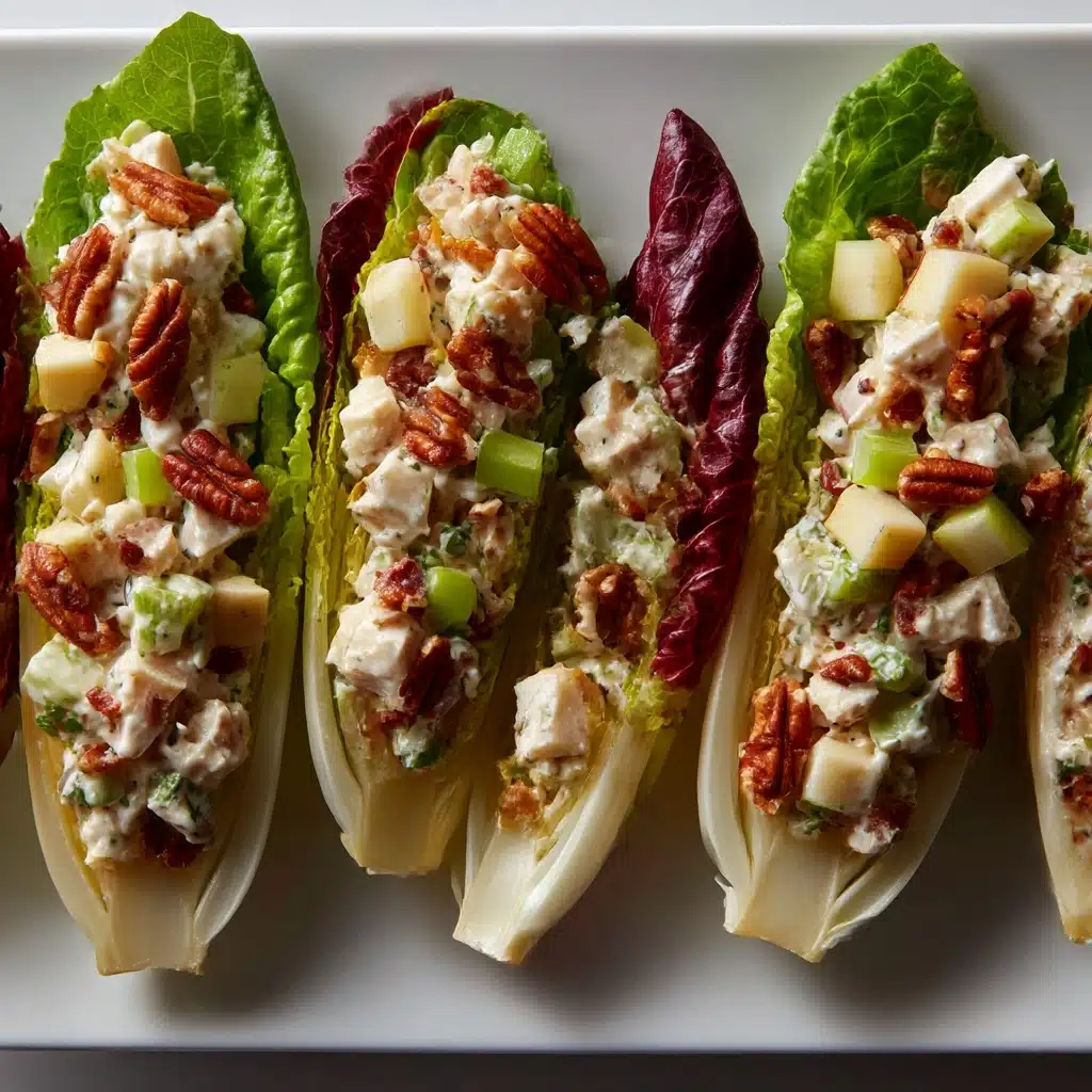 Chicken, Apple & Gorgonzola Salad on Endive Recipe