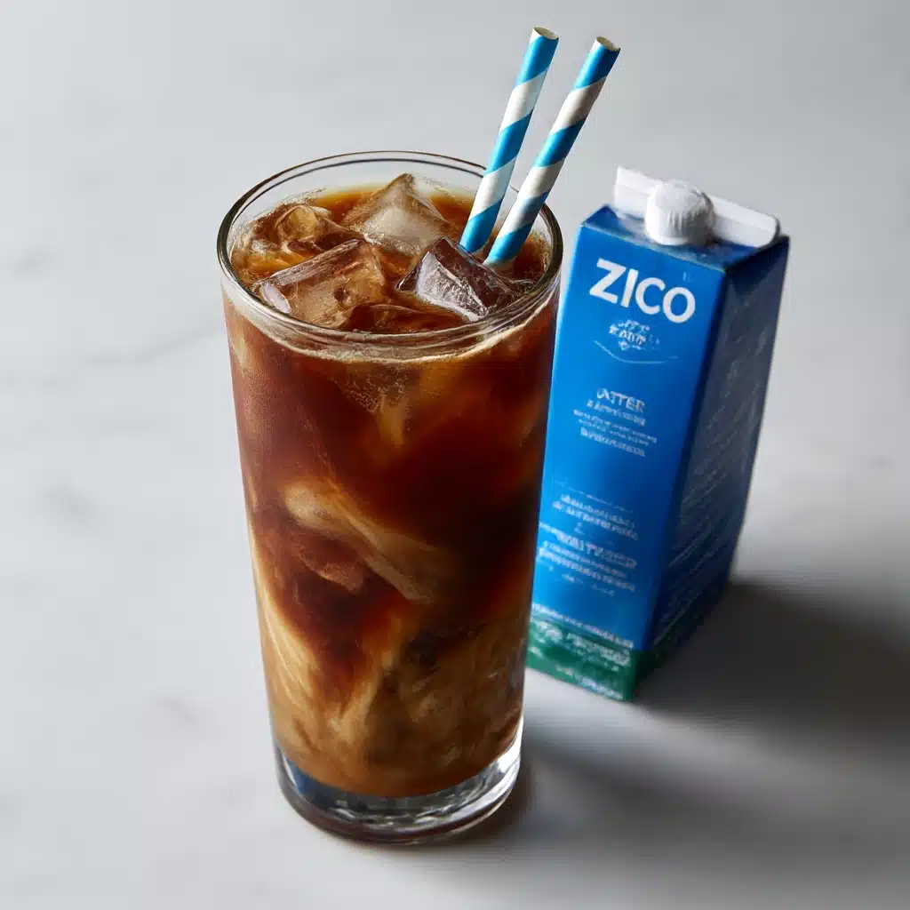 Coconut Water Iced Coffee Recipe - Recipe Image