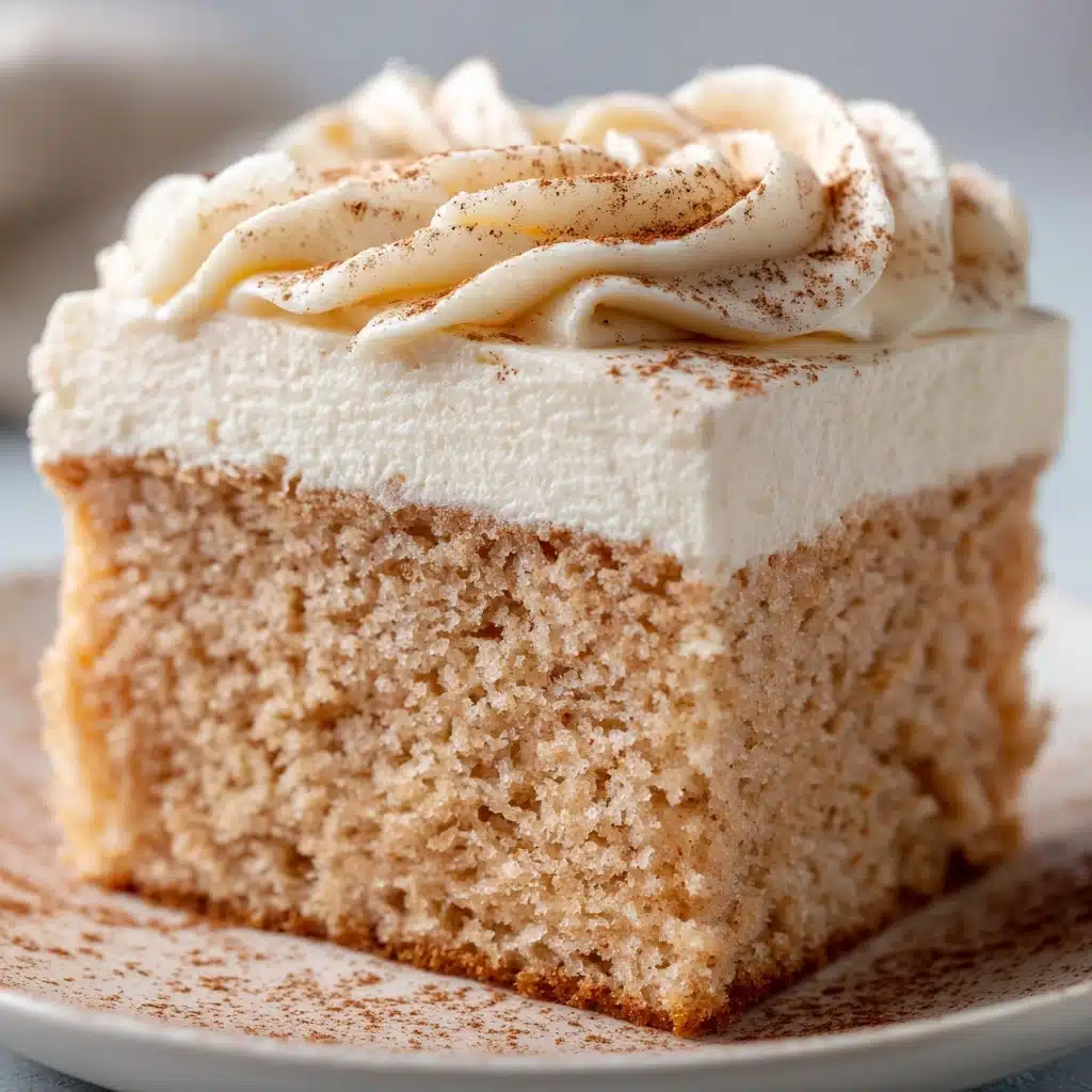 Applesauce Cake with Cinnamon Cream Cheese Frosting Recipe - Recipe Image