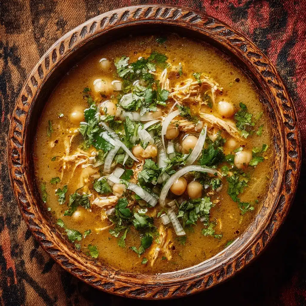 Red Chicken Pozole Soup Recipe - Recipe Image