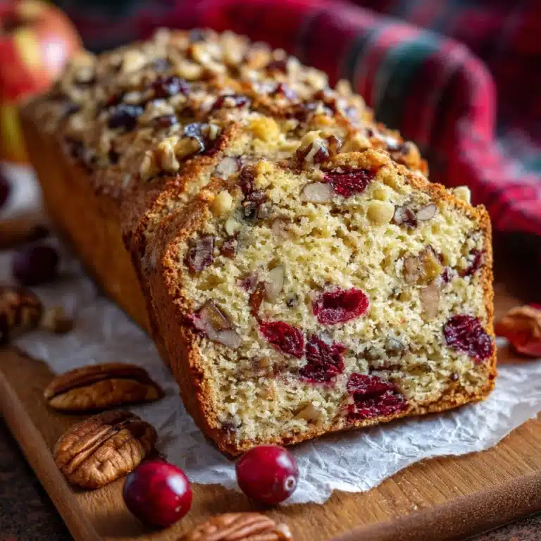 Easy Cranberry Banana Nut Bread Recipe