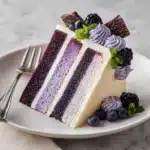 Purple Velvet Cake with White Chocolate Cream Cheese Frosting Recipe