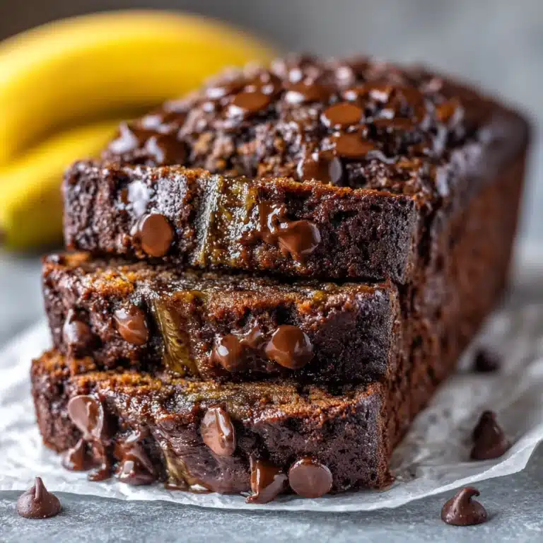 Chocolate Banana Bread Recipe