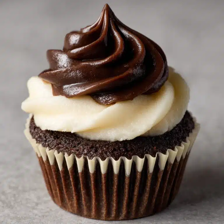 Chocolate Cheesecake Cupcakes with Whipped Ganache Frosting Recipe
