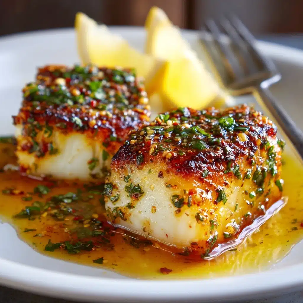 Lemon Butter Baked Cod Recipe - Recipe Image