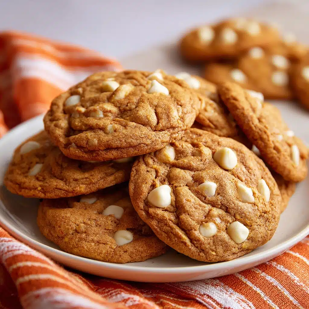 Pumpkin White Chocolate Chip Cookies Recipe