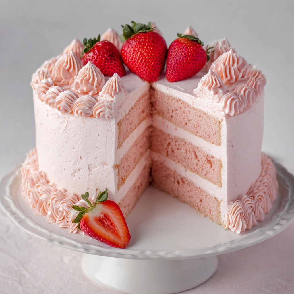 Best Strawberry Cake Ever Recipe