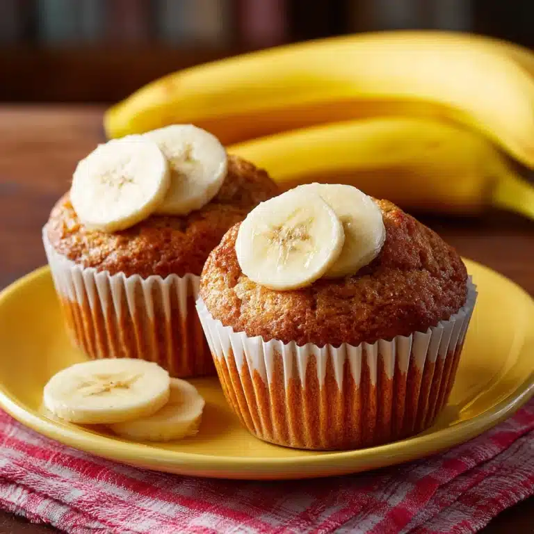 Brown Sugar Banana Muffins Recipe