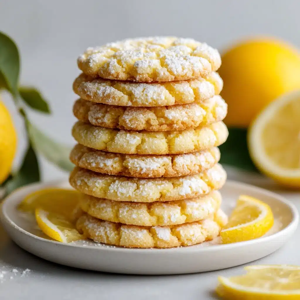Gluten-Free Almond Flour Lemon Cookies Recipe