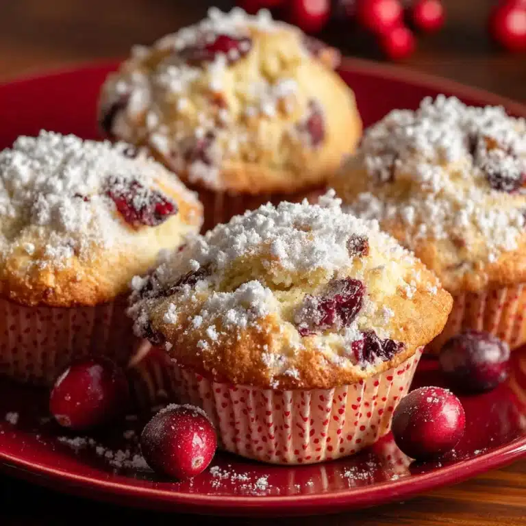 Cranberry Orange Muffins with Greek Yogurt Recipe